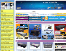 Tablet Screenshot of ambery.com